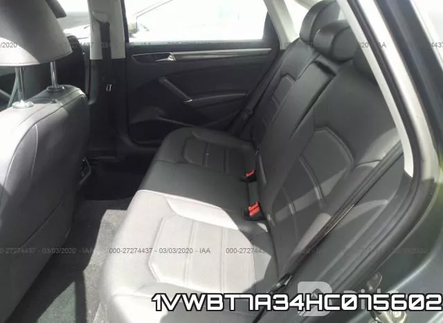 1VWBT7A34HC075602 фото 9