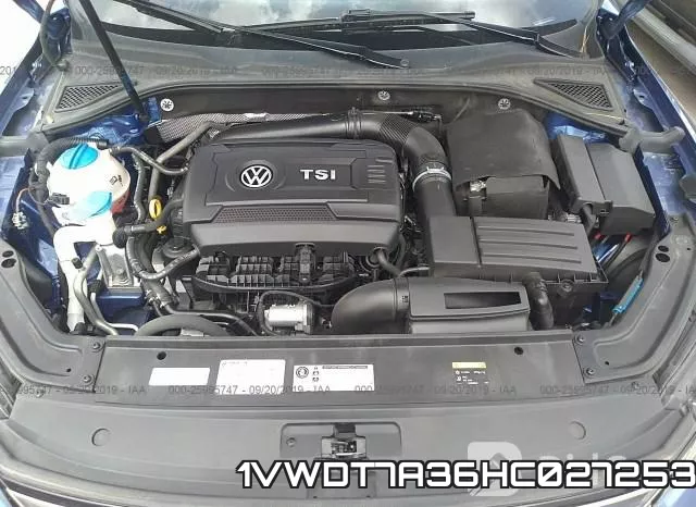 1VWDT7A36HC027253 фото 2