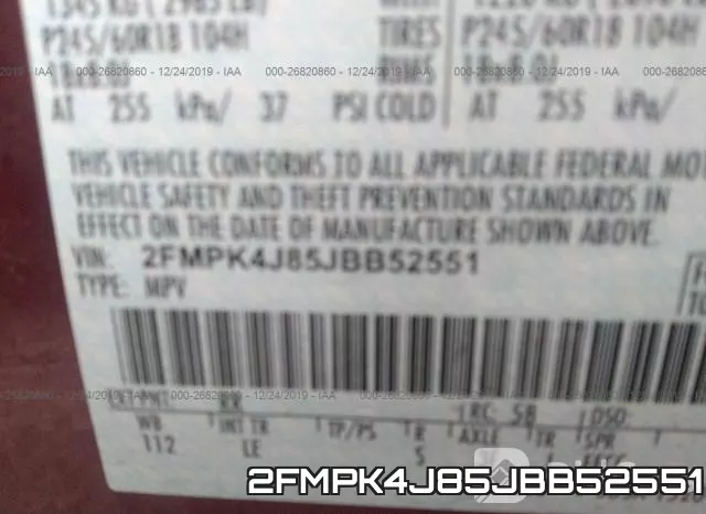 2FMPK4J85JBB52551 фото 10