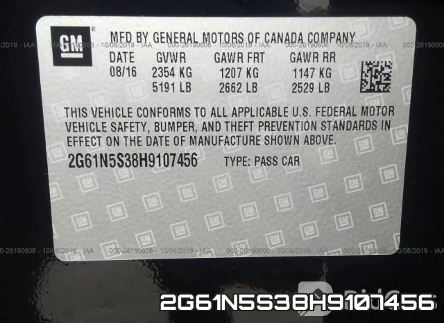 2G61N5S38H9107456 фото 10