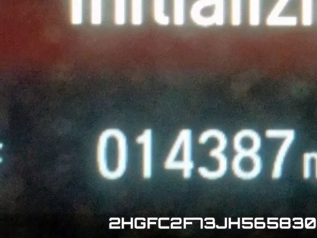 2HGFC2F73JH565830 фото 9