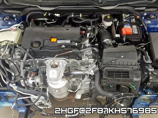 2HGFC2F87KH576985 фото 8
