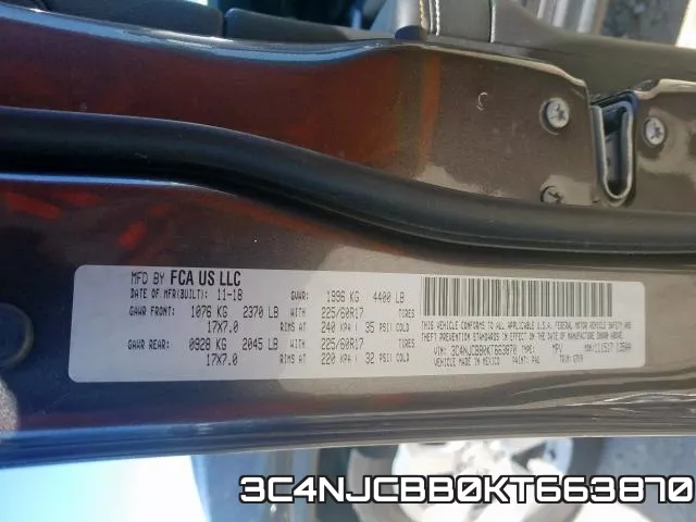 3C4NJCBB0KT663870 фото 2