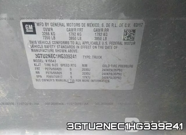 3GTU2NEC1HG339241 фото 10
