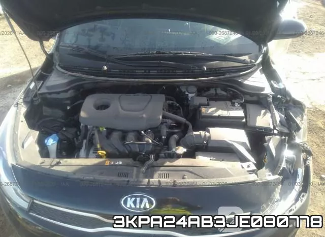 3KPA24AB3JE080778 фото 2