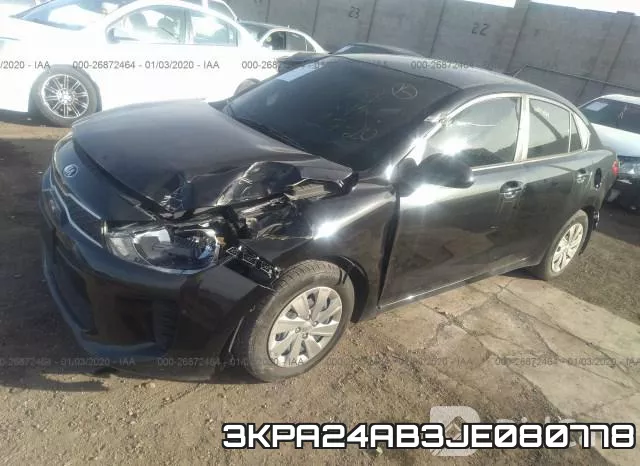 3KPA24AB3JE080778 фото 3