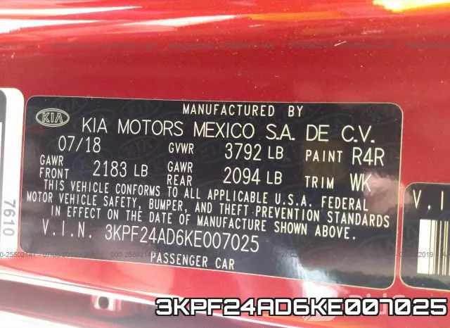 3KPF24AD6KE007025 фото 10