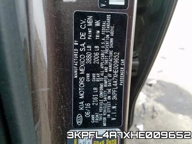 3KPFL4A7XHE009652 фото 2