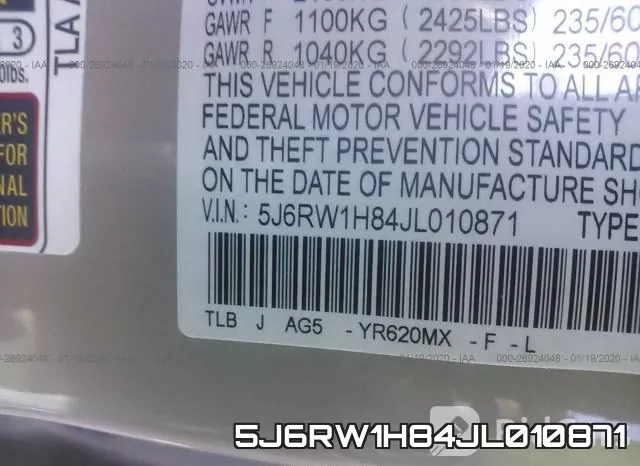 5J6RW1H84JL010871 фото 10