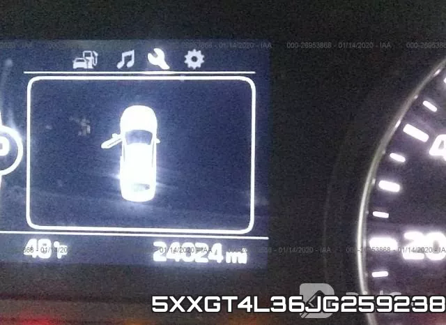 5XXGT4L36JG259238 фото 8
