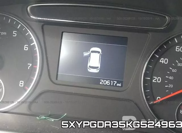 5XYPGDA35KG524963 фото 8