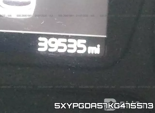 5XYPGDA57KG475573 фото 8