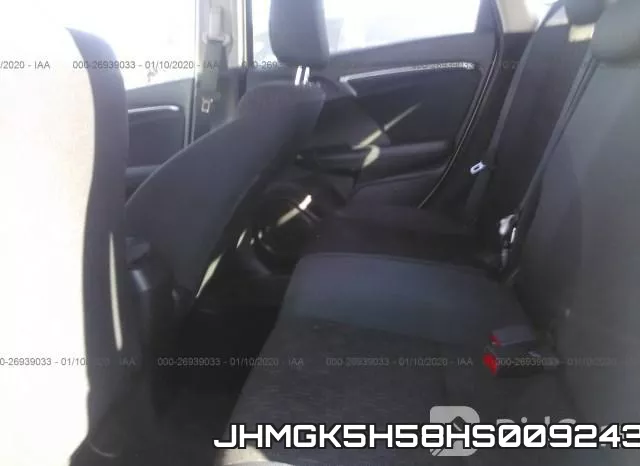 JHMGK5H58HS009243 фото 9