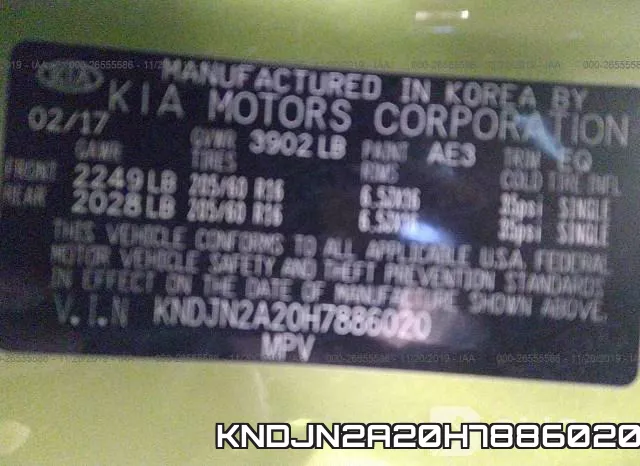 KNDJN2A20H7886020 фото 10
