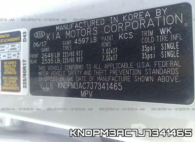 KNDPM3AC7J7341465 фото 10