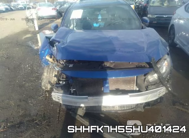 SHHFK7H55HU401424 фото 7