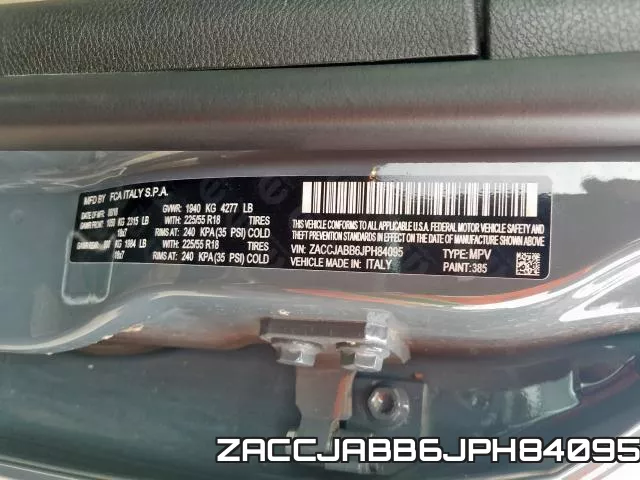 ZACCJABB6JPH84095 фото 2