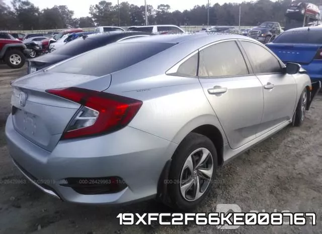 19XFC2F66KE008767 фото 5