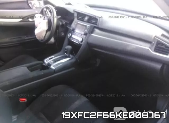 19XFC2F66KE008767 фото 6