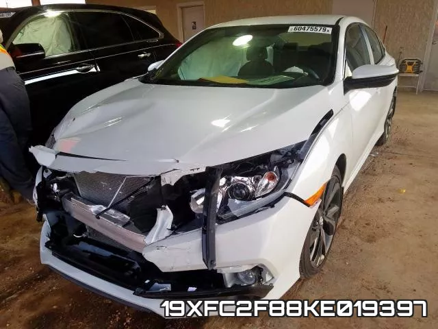 19XFC2F88KE019397 фото 3