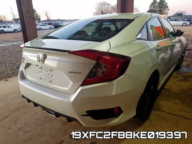 19XFC2F88KE019397 фото 5