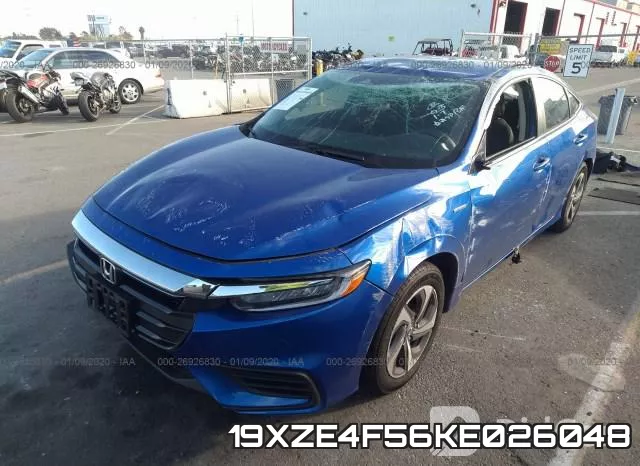 19XZE4F56KE026048 фото 3