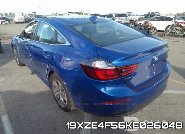 19XZE4F56KE026048 фото 4