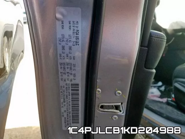 1C4PJLCB1KD204988 фото 2