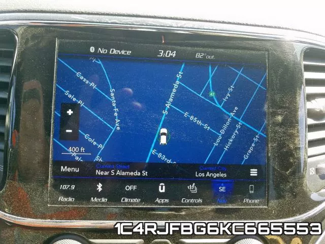 1C4RJFBG6KC665553 фото 10
