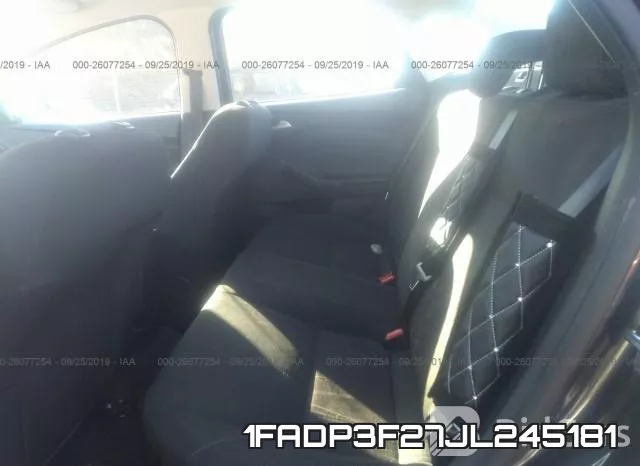 1FADP3F27JL245181 фото 9