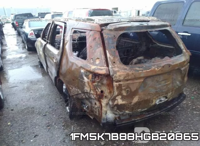 1FM5K7B88HGB20865 фото 4
