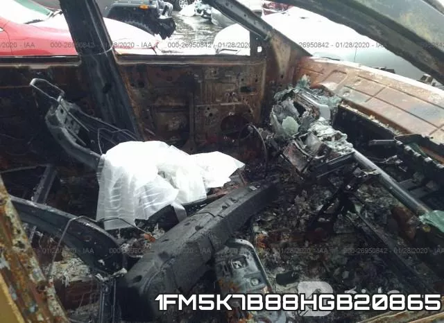 1FM5K7B88HGB20865 фото 6
