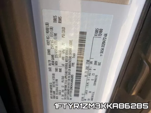 1FTYR1ZM3KKA86285 фото 2