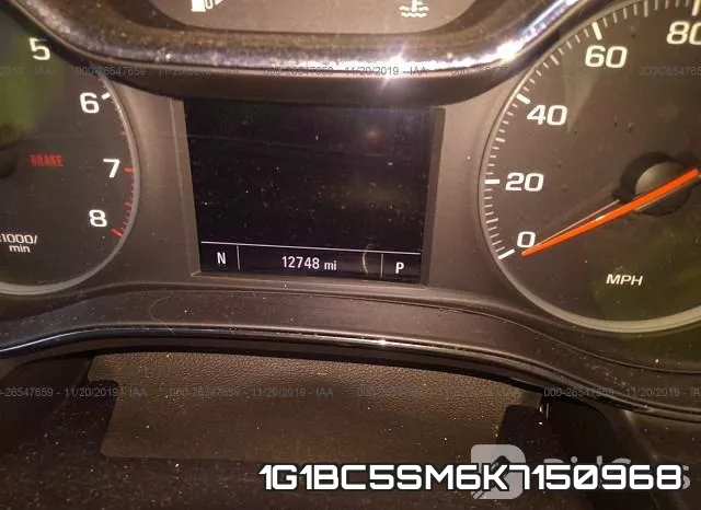 1G1BC5SM6K7150968 фото 8