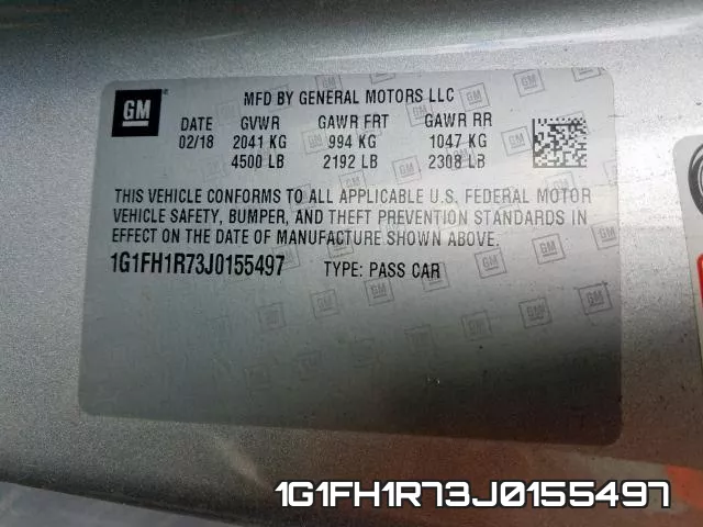 1G1FH1R73J0155497 фото 2