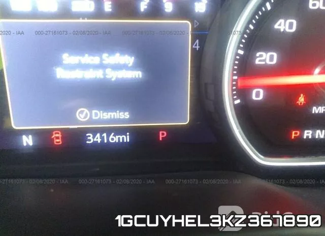 1GCUYHEL3KZ367890 фото 8