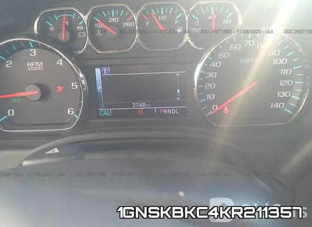 1GNSKBKC4KR211357 фото 8