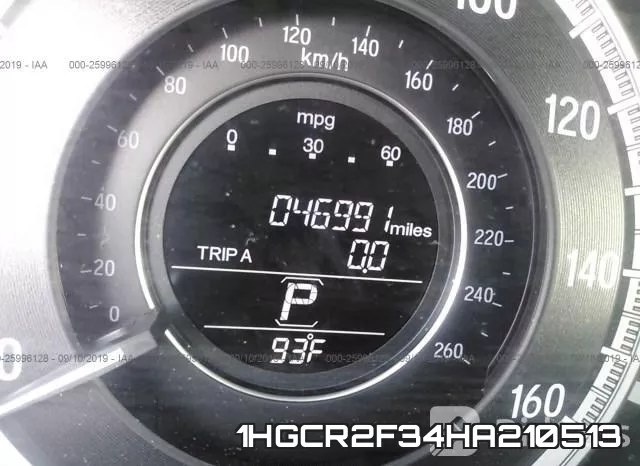 1HGCR2F34HA210513 фото 8