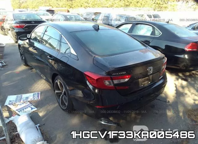 1HGCV1F33KA005486 фото 4