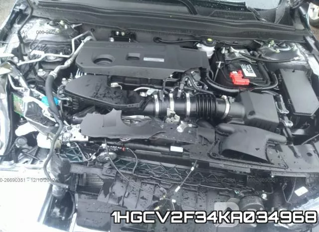 1HGCV2F34KA034968 фото 2