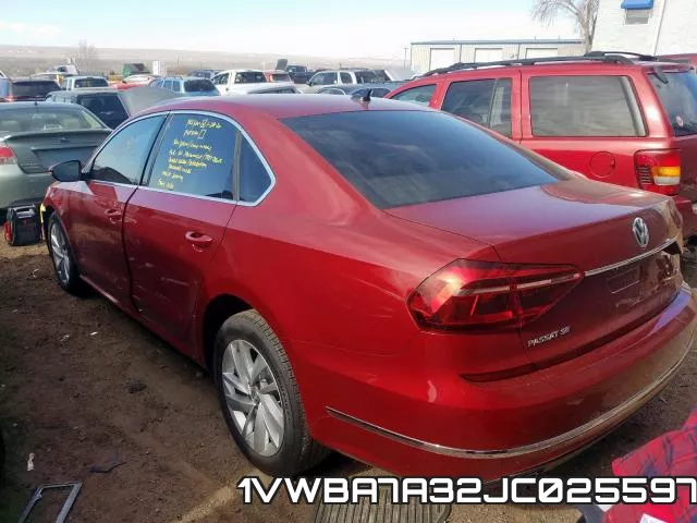 1VWBA7A32JC025597 фото 4