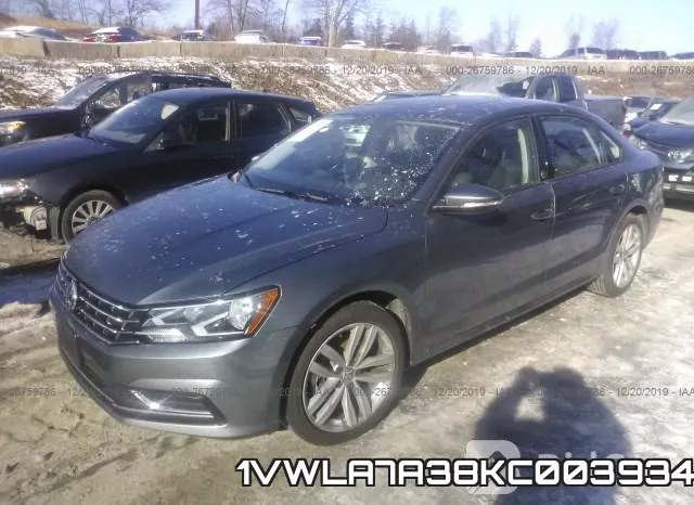1VWLA7A38KC003934 фото 3