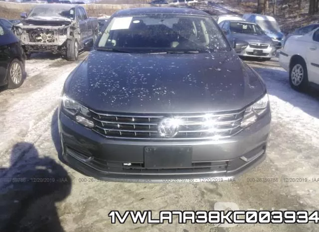 1VWLA7A38KC003934 фото 7
