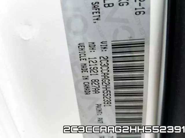 2C3CCAAG2HH552391 фото 2