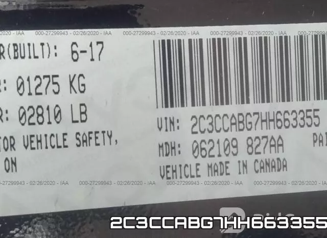 2C3CCABG7HH663355 фото 10