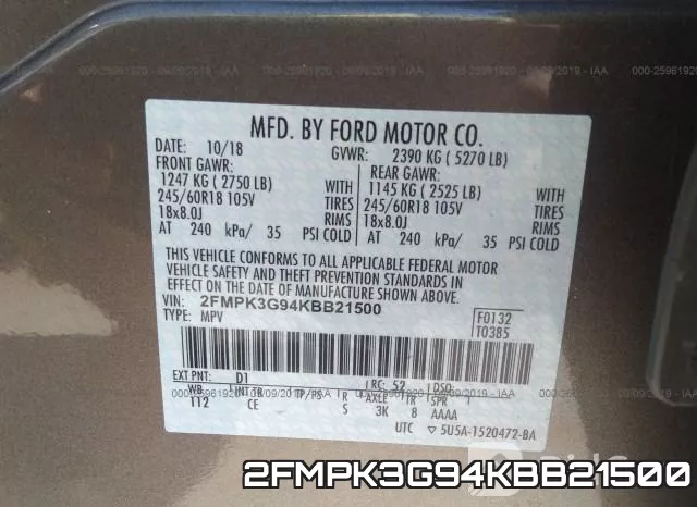 2FMPK3G94KBB21500 фото 10