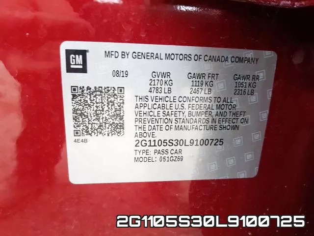 2G1105S30L9100725 фото 2