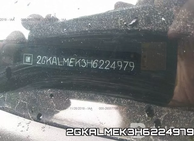 2GKALMEK3H6224979 фото 10