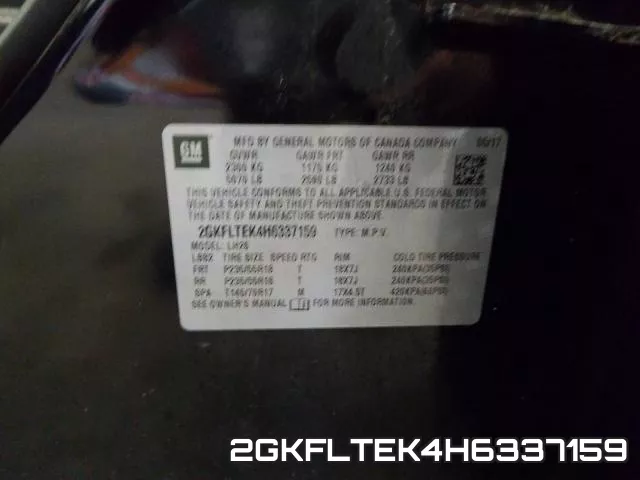 2GKFLTEK4H6337159 фото 2
