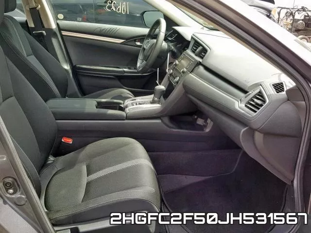 2HGFC2F50JH531567 фото 6